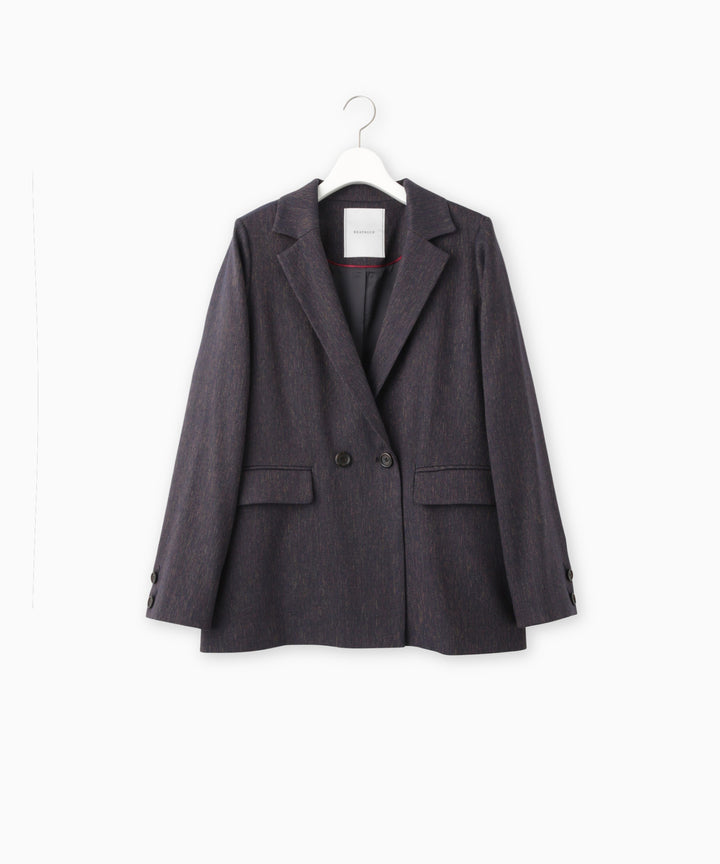 ミックスツイードオーバーサイズジャケット