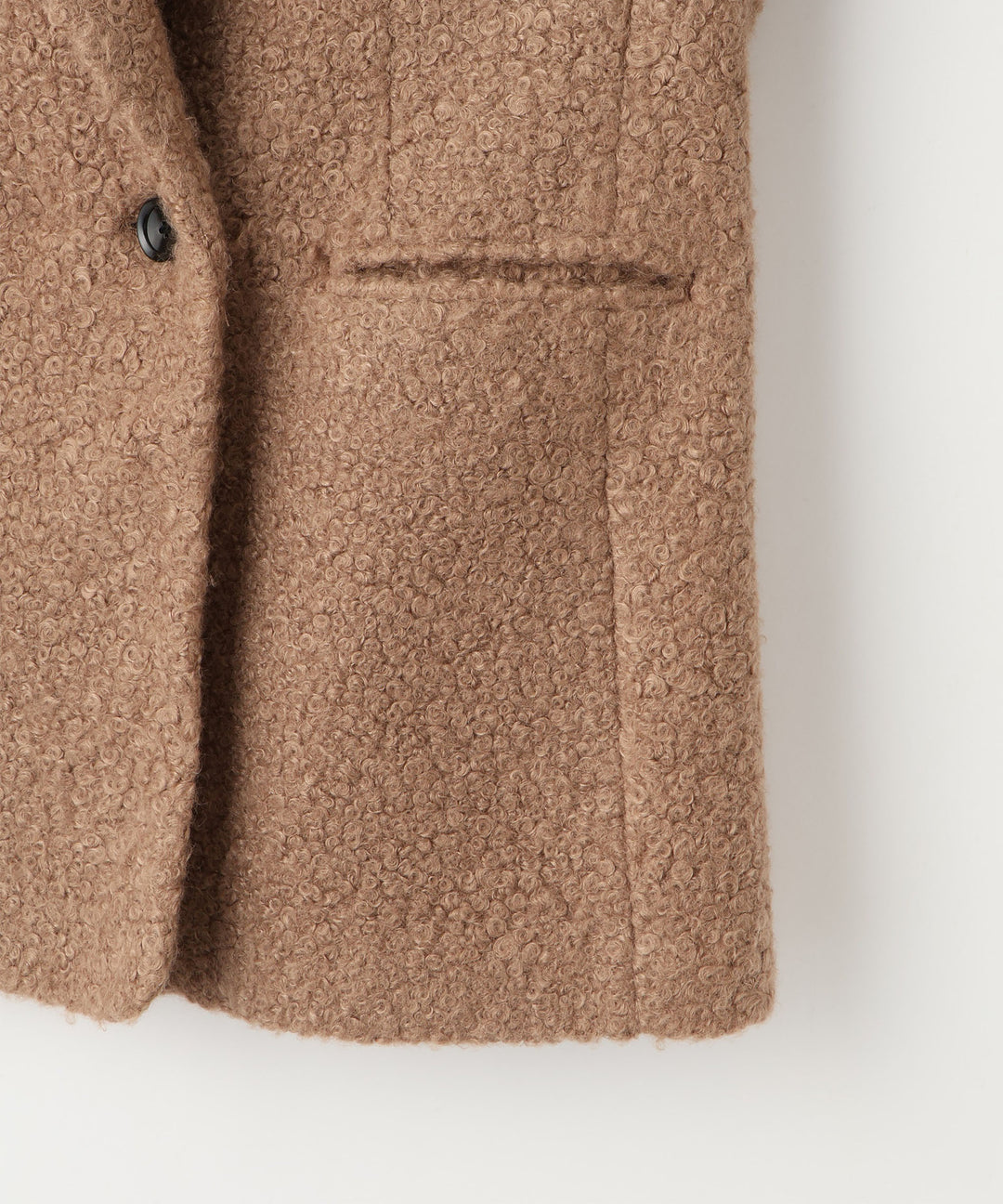 ループヤーンジャケットコート