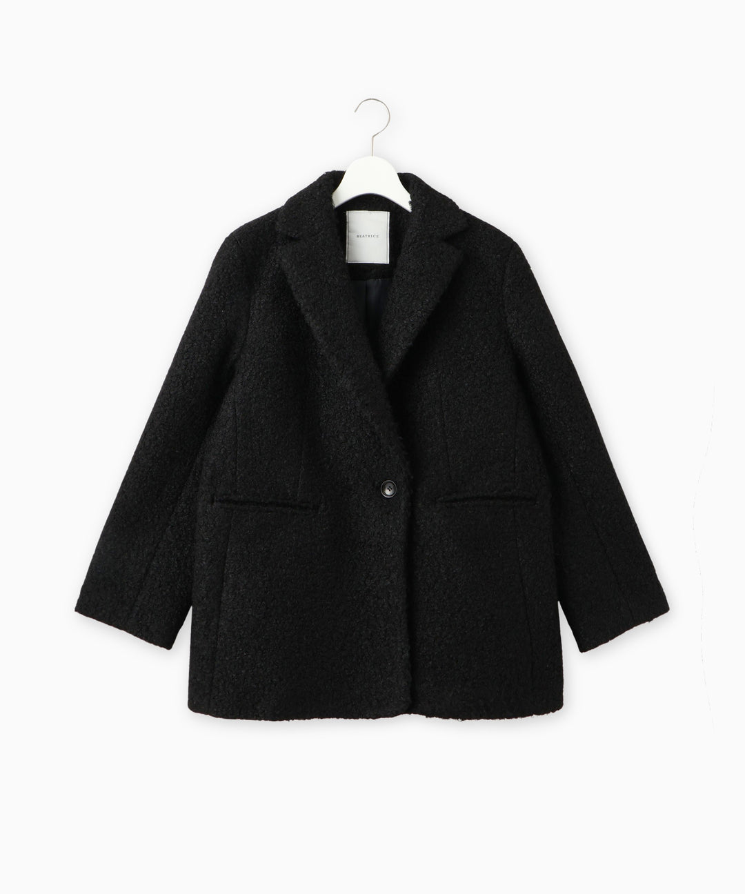 ループヤーンジャケットコート