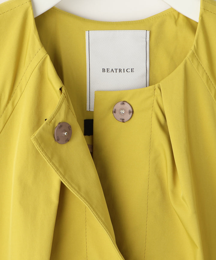 ボリュームスリーブスプリングコート