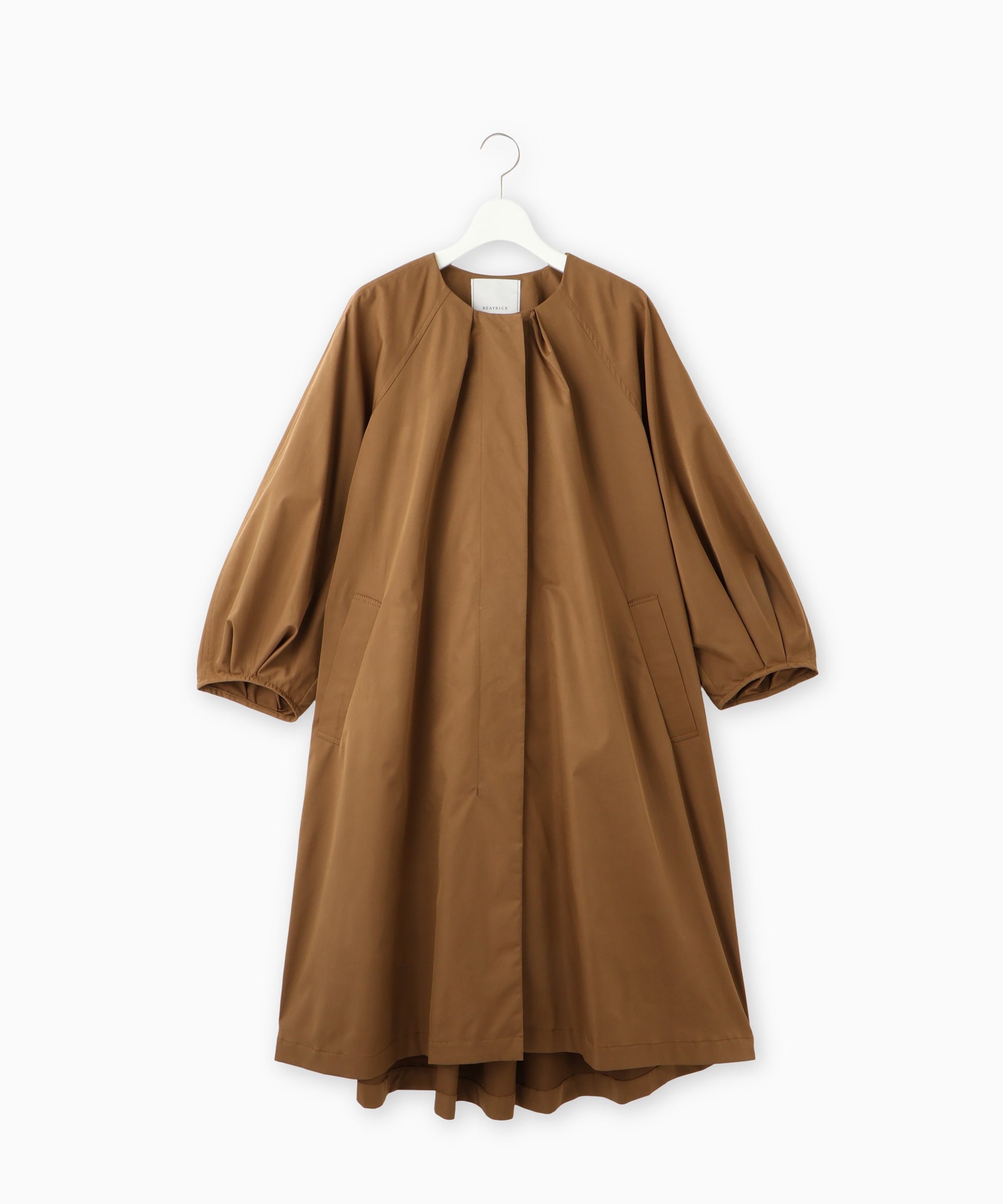 モラビトスプリングコートフードなし トレンチコート レディース 春服 薄手 スプリングコート マウンテン