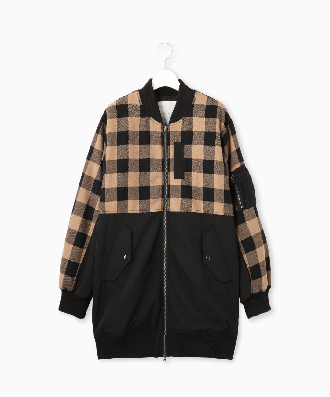 ロングブルゾン