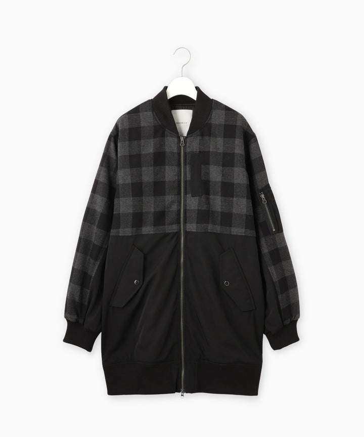 ロングブルゾン
