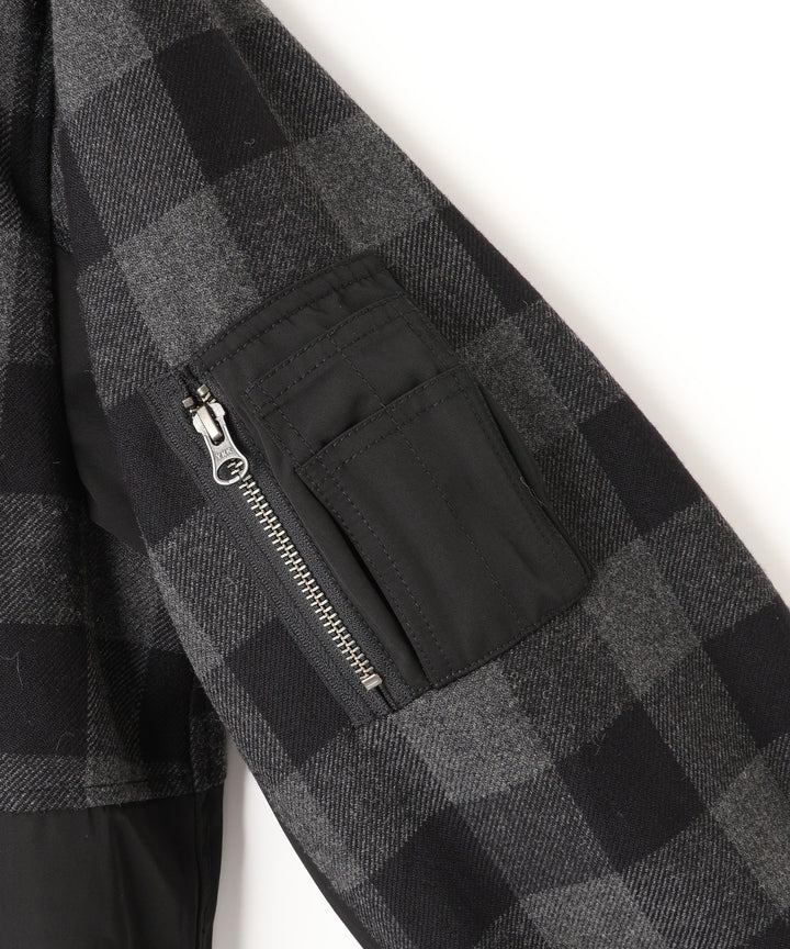 ロングブルゾン