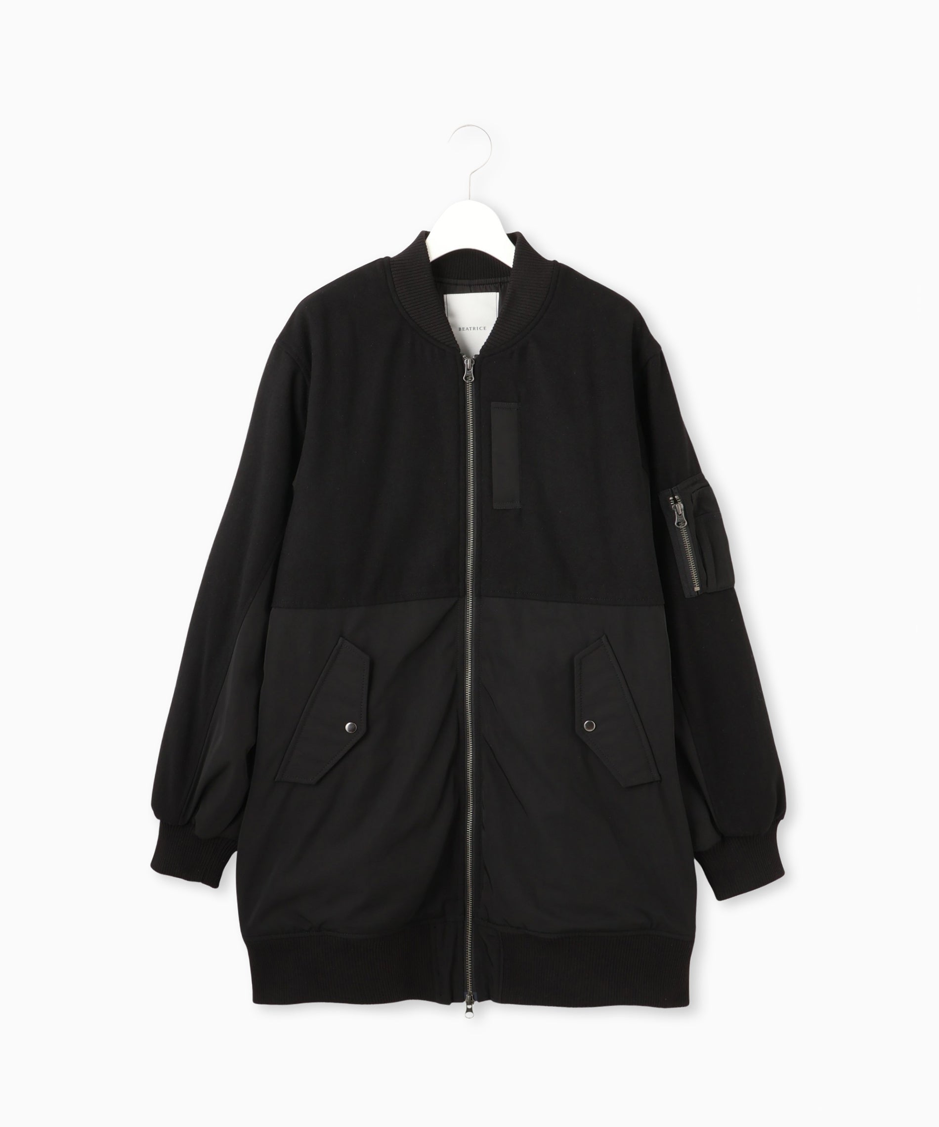 異素材ドッキングブルゾン – FACE SANS FARD