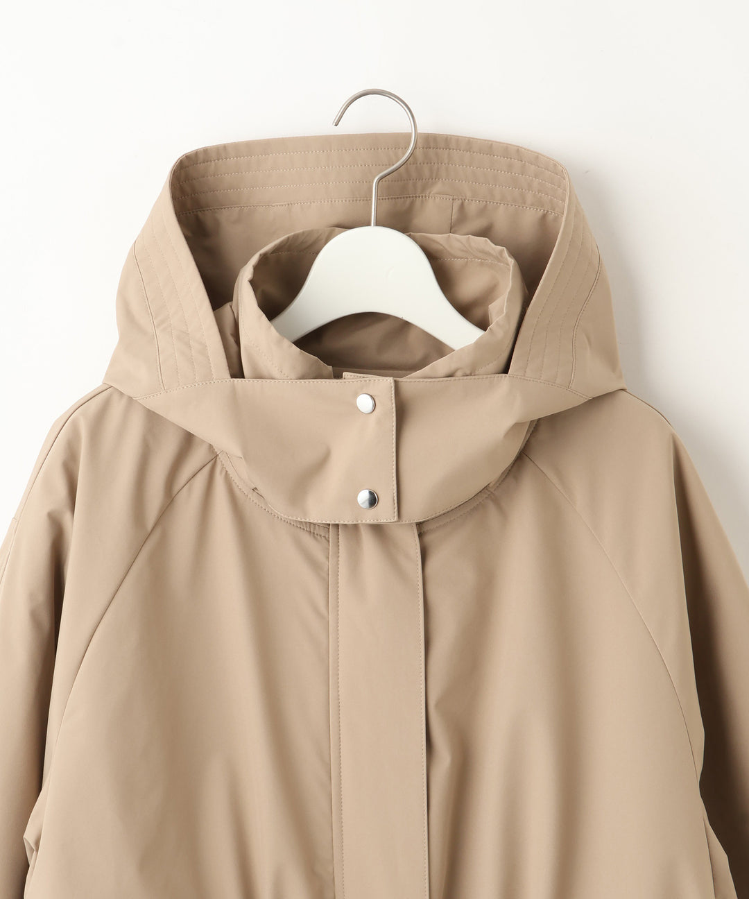 ステッチワークモッズコート