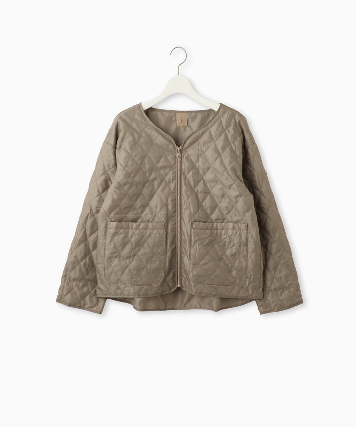 ステッチワークモッズコート