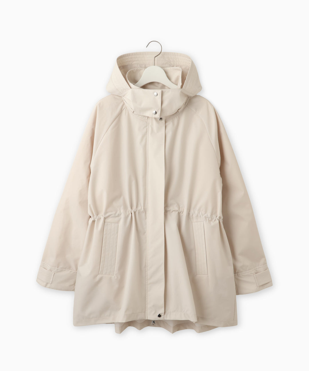 ステッチワークモッズコート