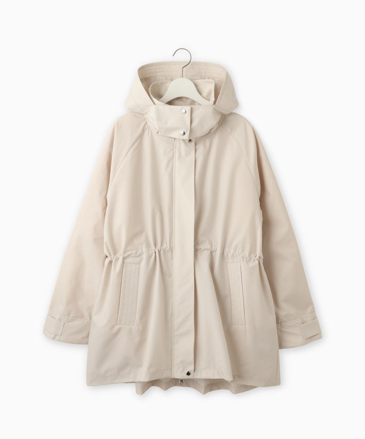 ステッチワークモッズコート