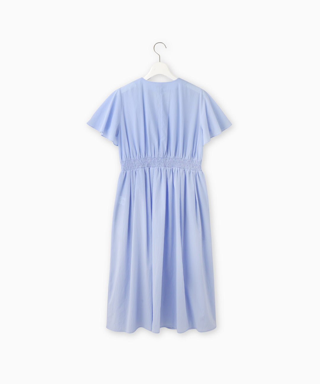 Waist-tie Ruffled Dress