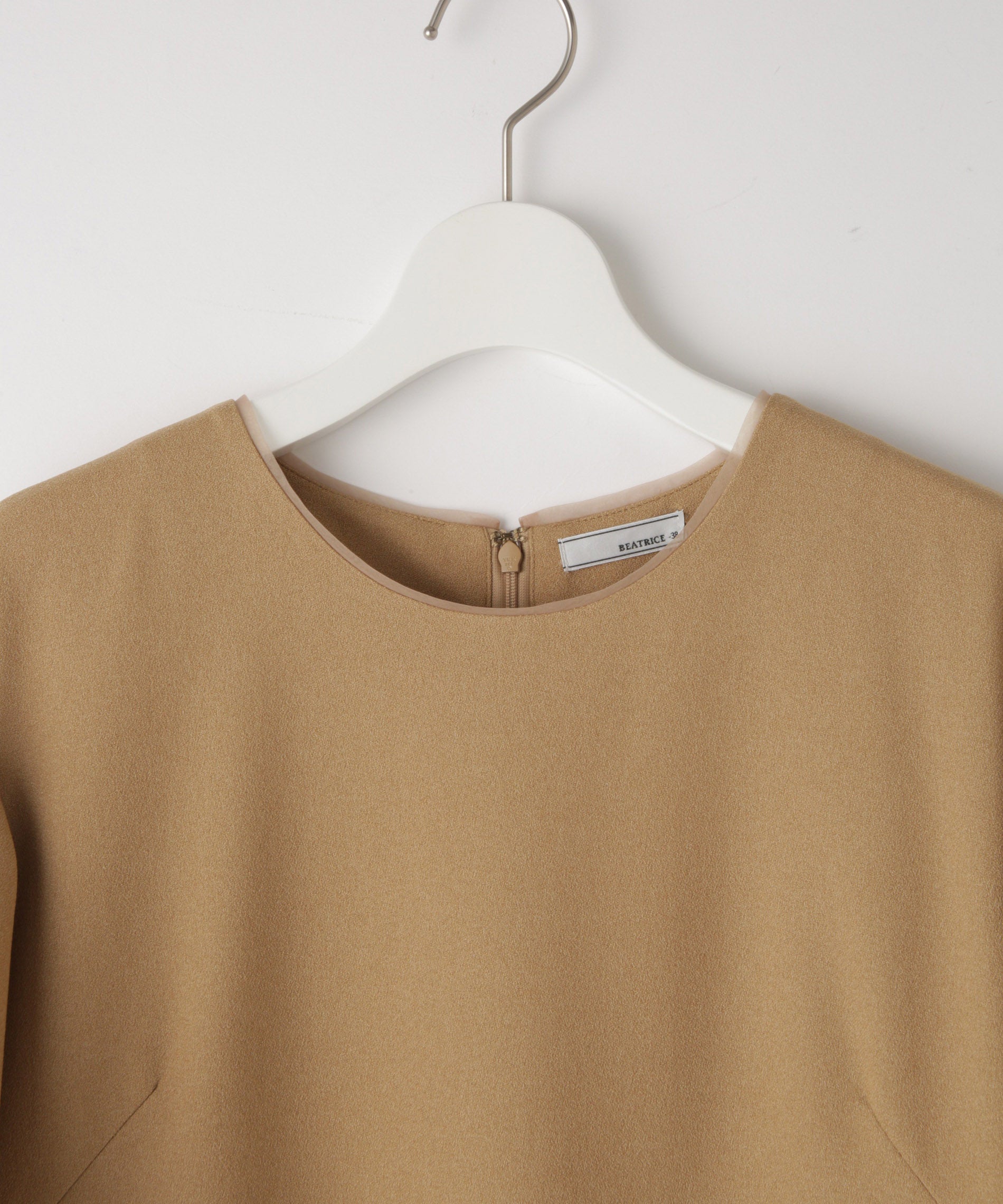 【極美品】ESTNATION ウールドッキングワンピース F 極美品】ESTNATION ウールドッキングワンピース F ESTNATION