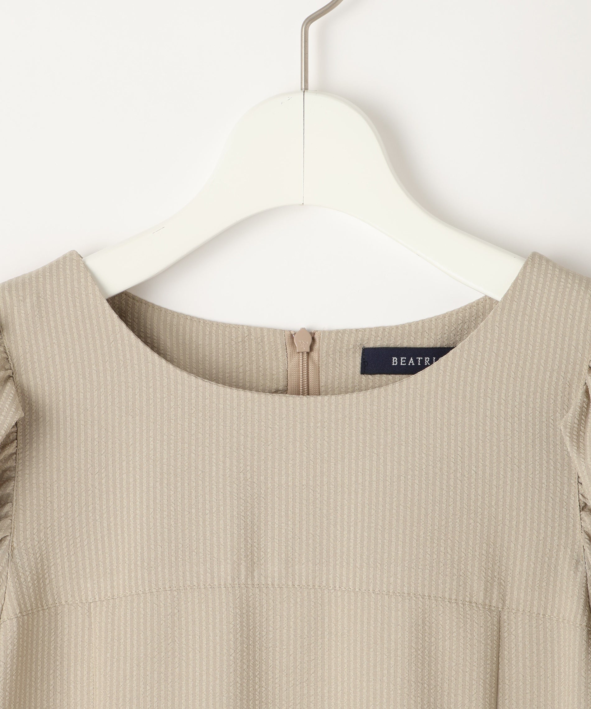 【新品未使用】PEARLYGATES トリコット サッカーストライプ ワンピース セール】サッカーストライプワンピース【吸水速乾/イージー