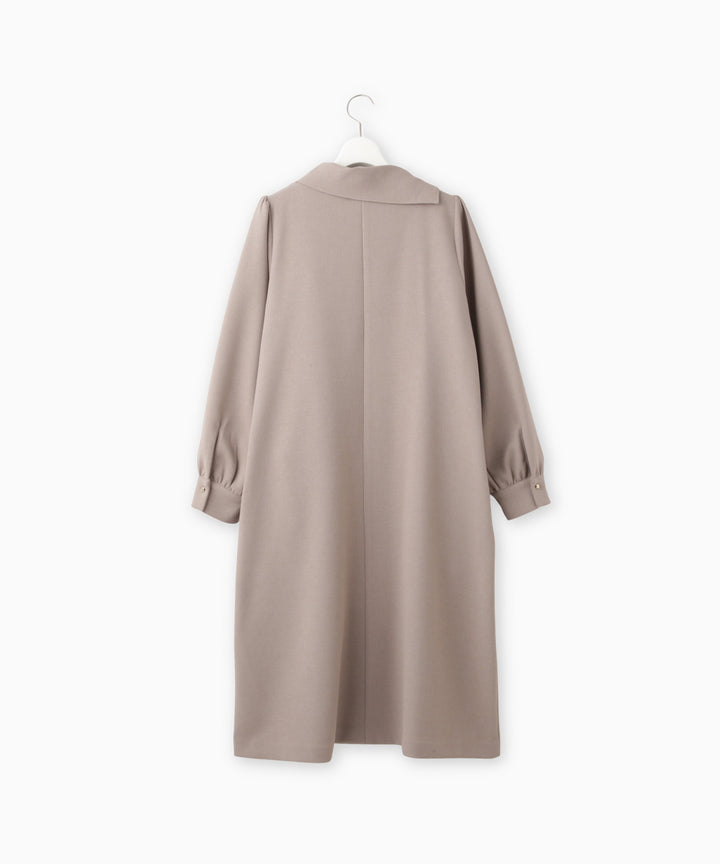 フリルドレープワンピース