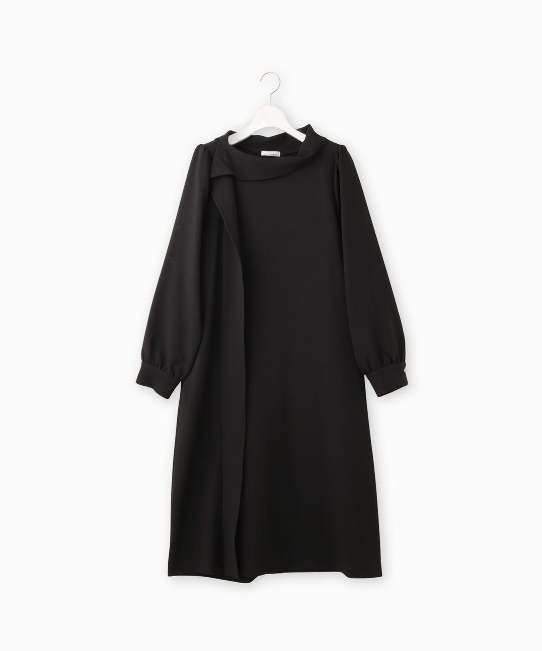フリルドレープワンピース