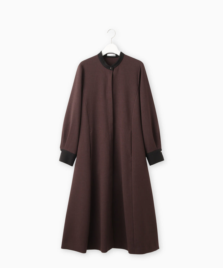 配色デザインワンピース