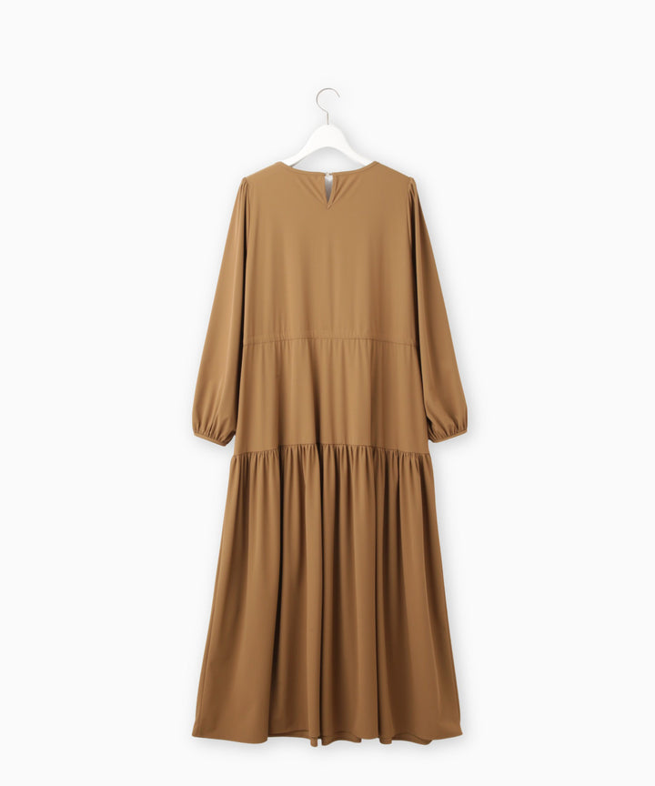 ウエストドロストワンピース