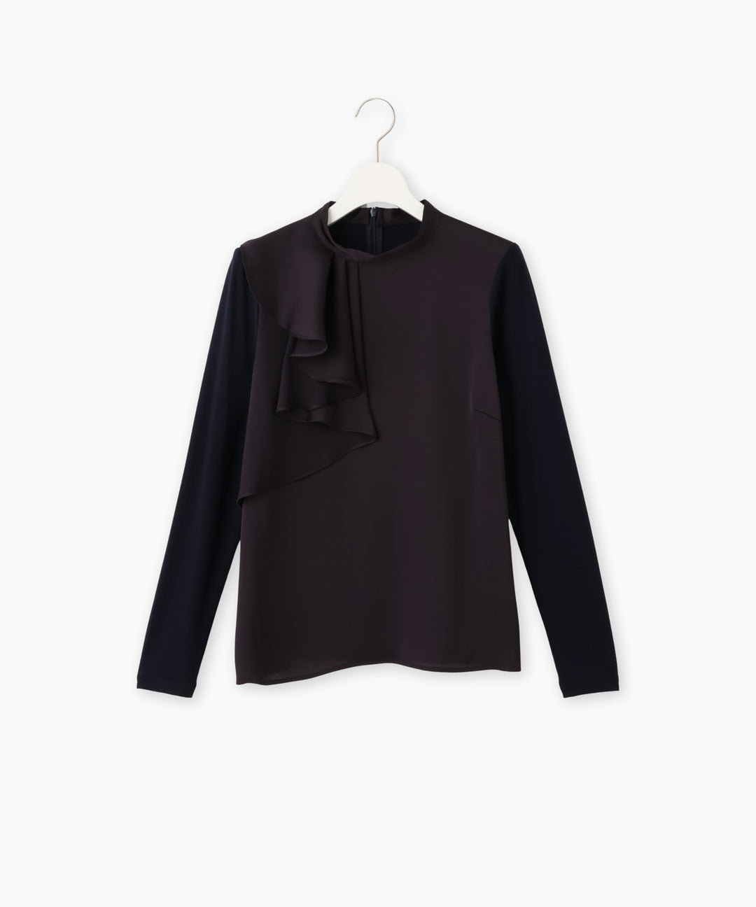 ラッフルデザインカットソー