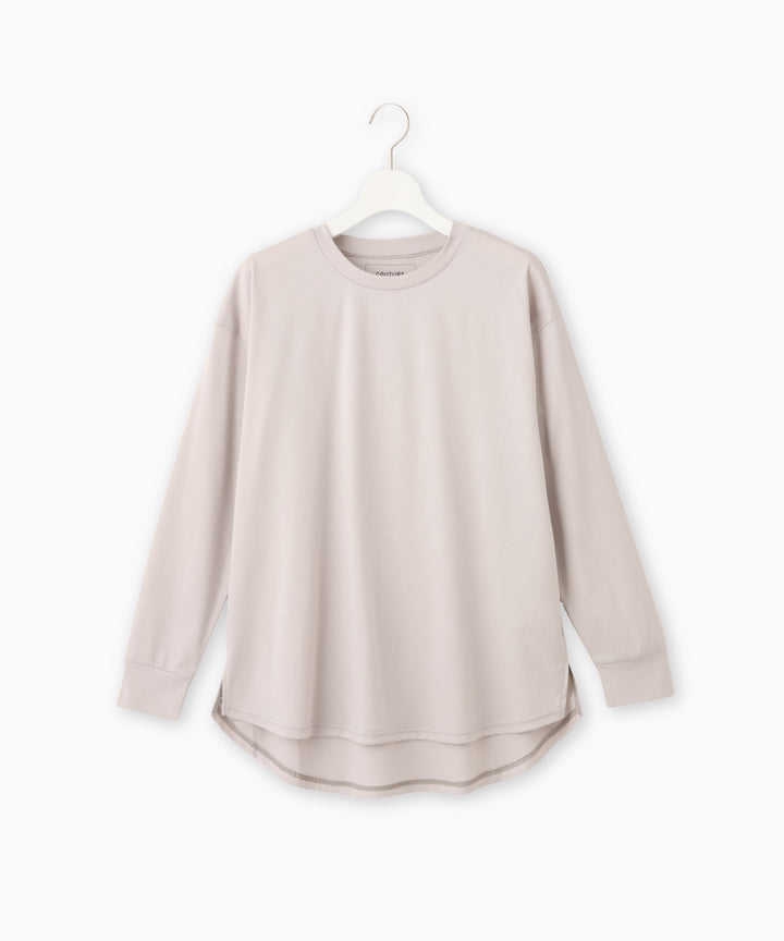 ラウンドヘムカットソー