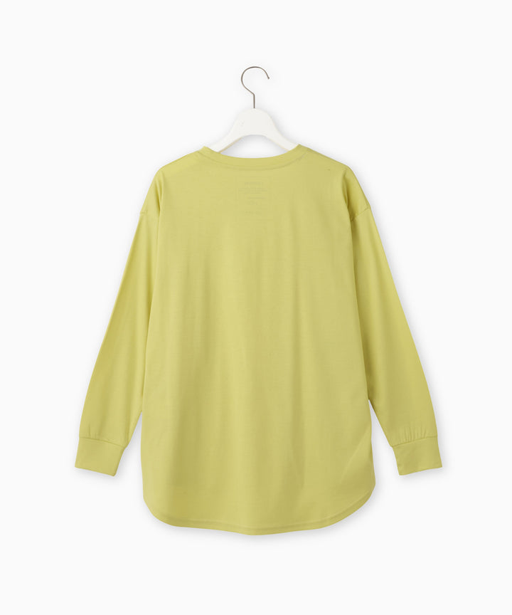 ラウンドヘムカットソー