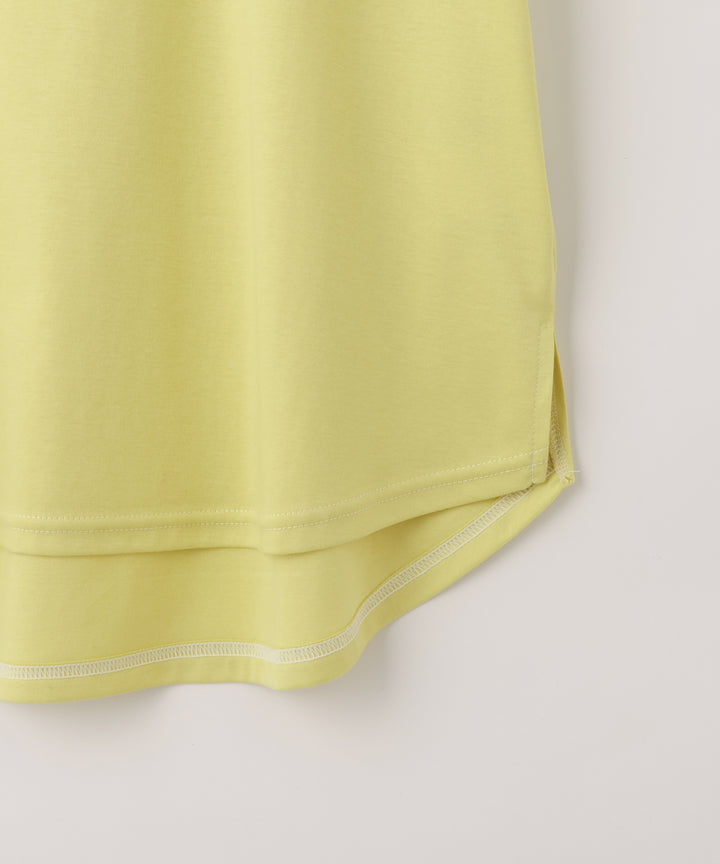 ラウンドヘムカットソー