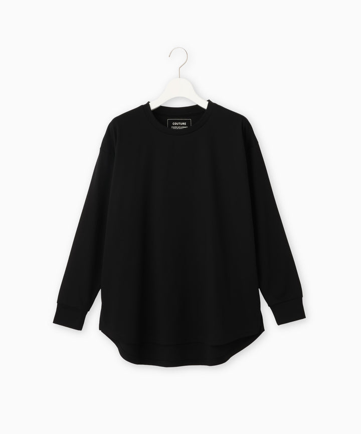 ラウンドヘムカットソー