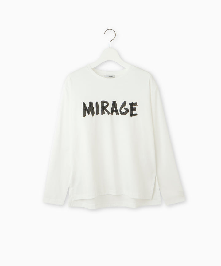 MIRAGEロゴプリントロンT