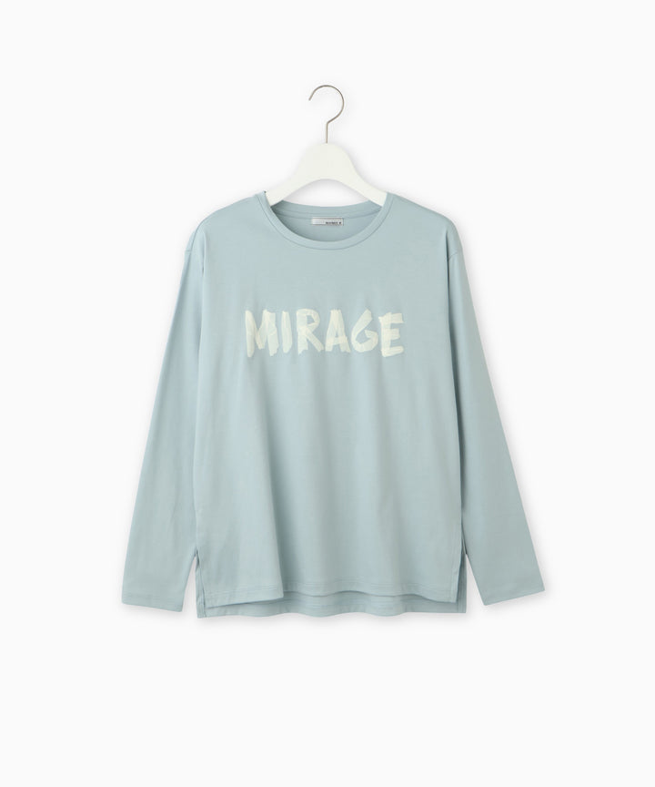 MIRAGEロゴプリントロンT