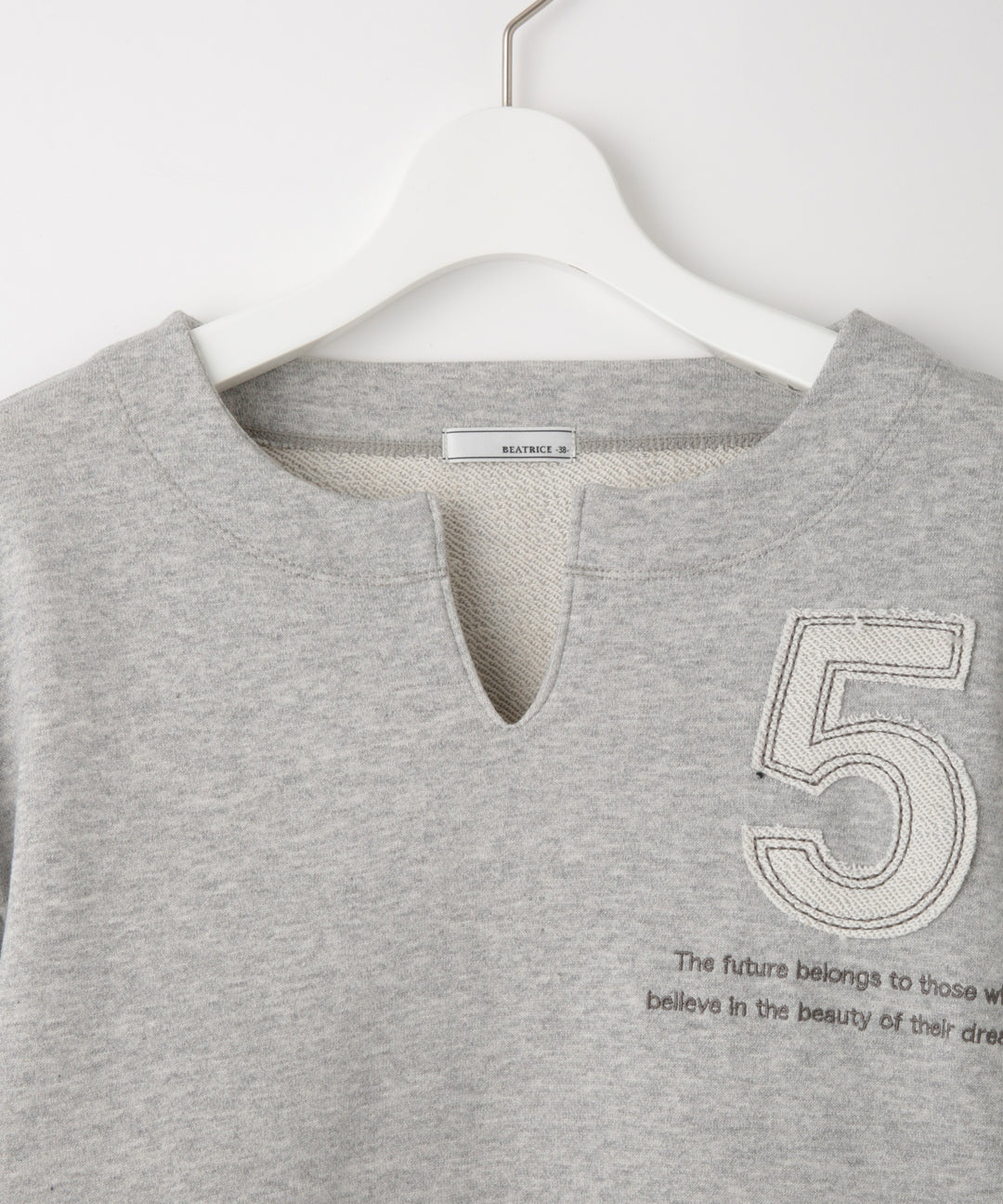 キーネックプルオーバー