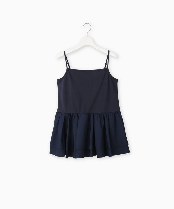 ペプラムキャミソール