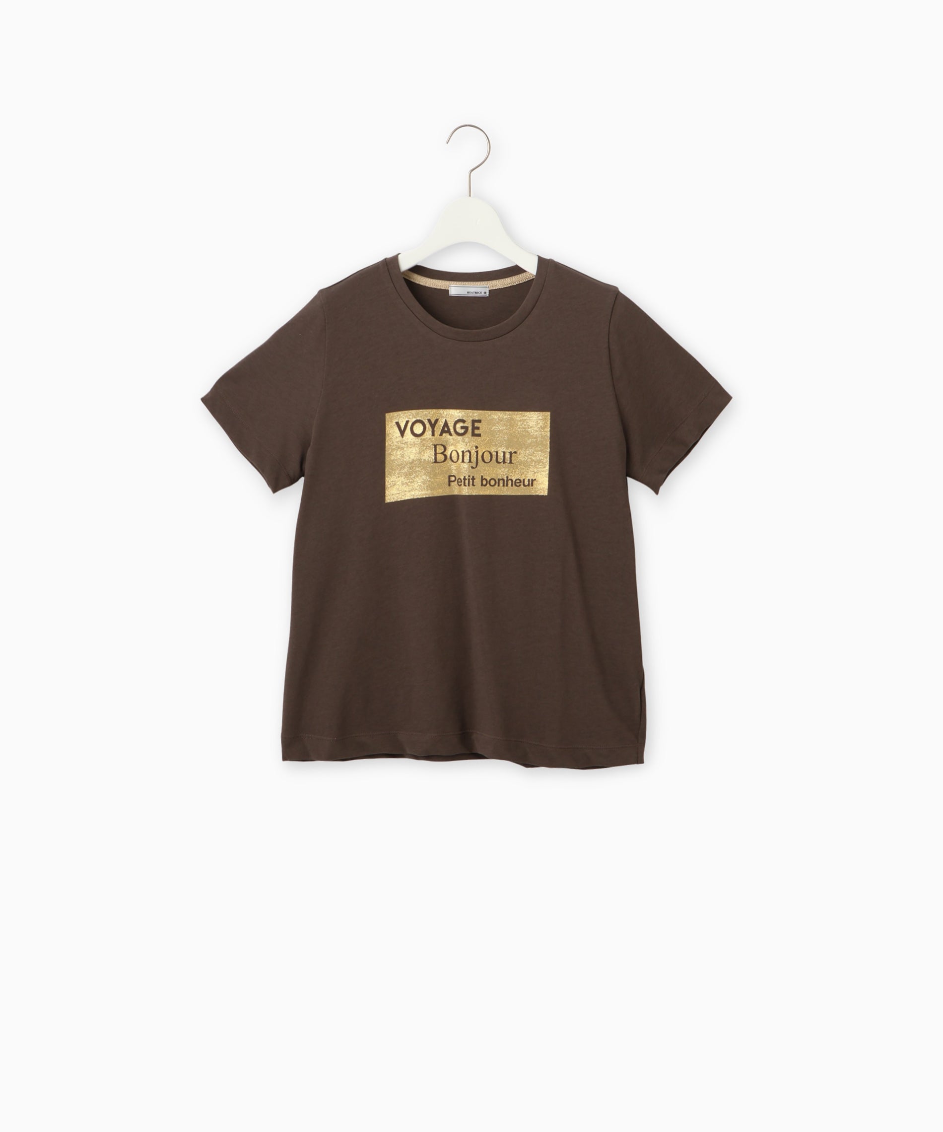 箔プリントロゴTシャツ – FACE SANS FARD