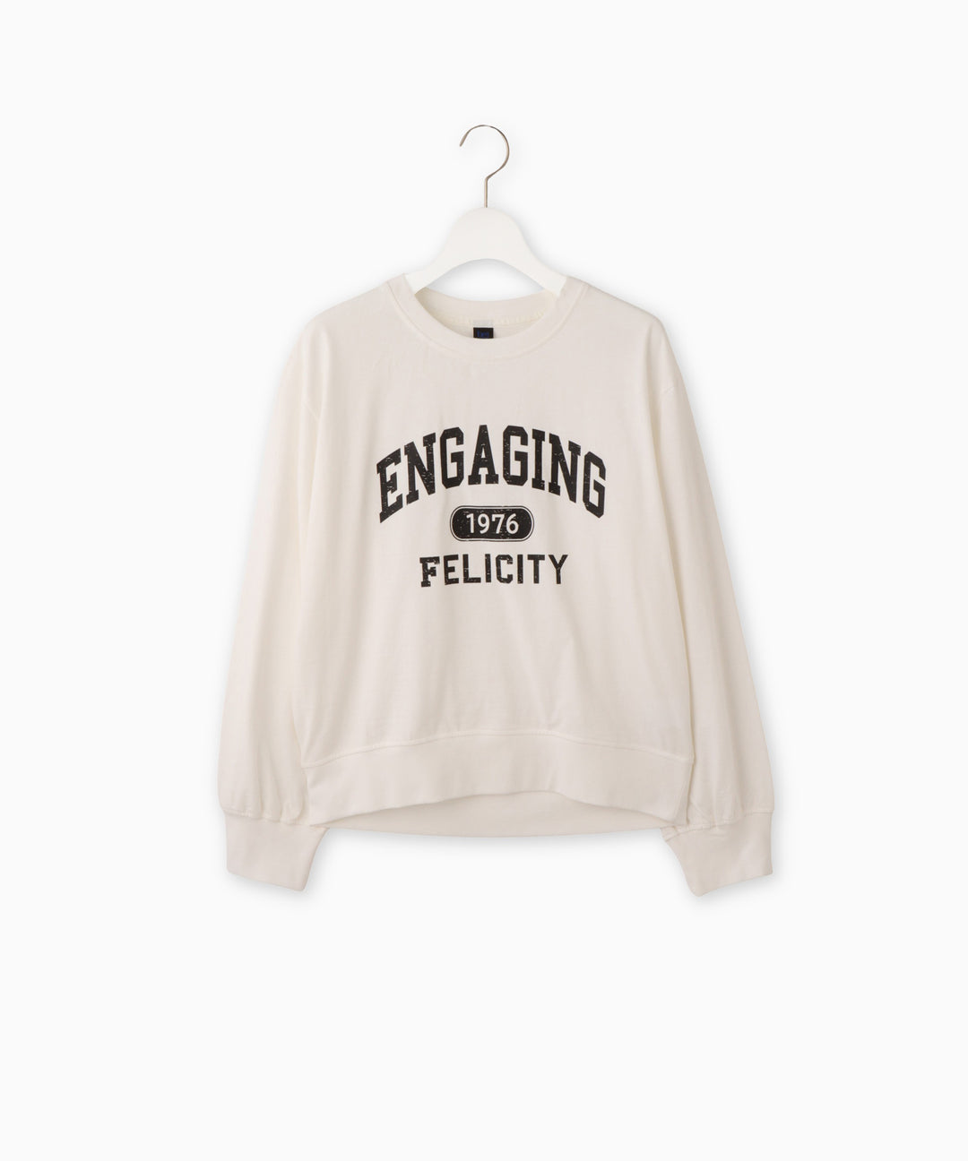 ロゴプリントスウェット