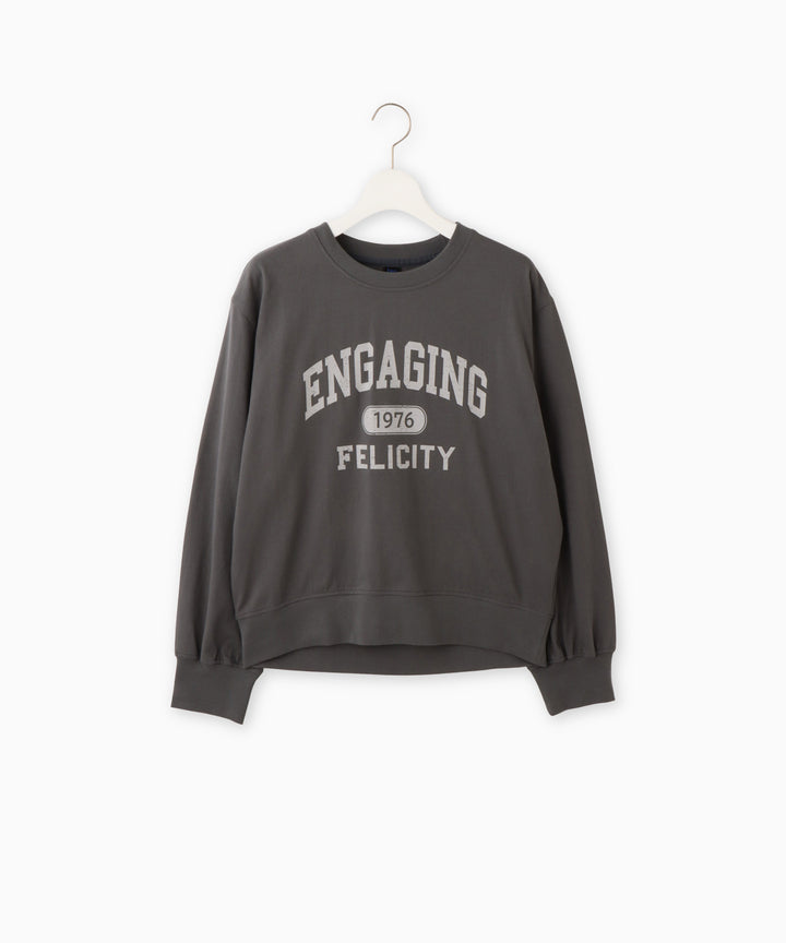 ロゴプリントスウェット