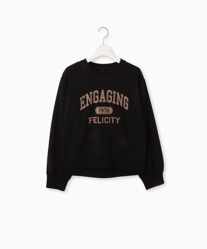 ロゴプリントスウェット