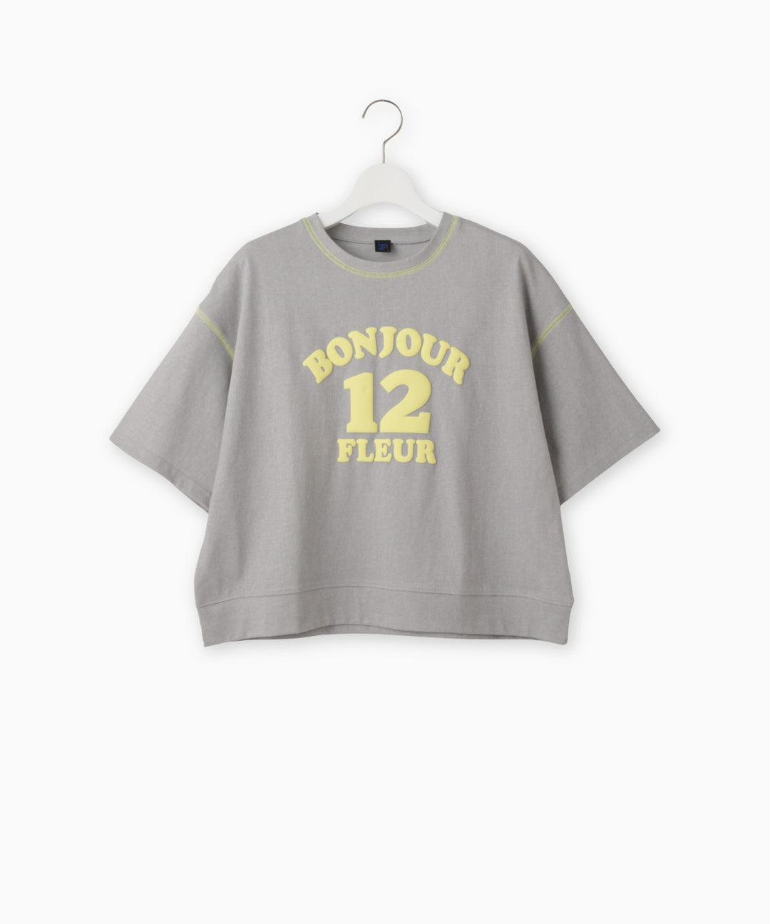 Logo Print Short Sleeve Pullover
