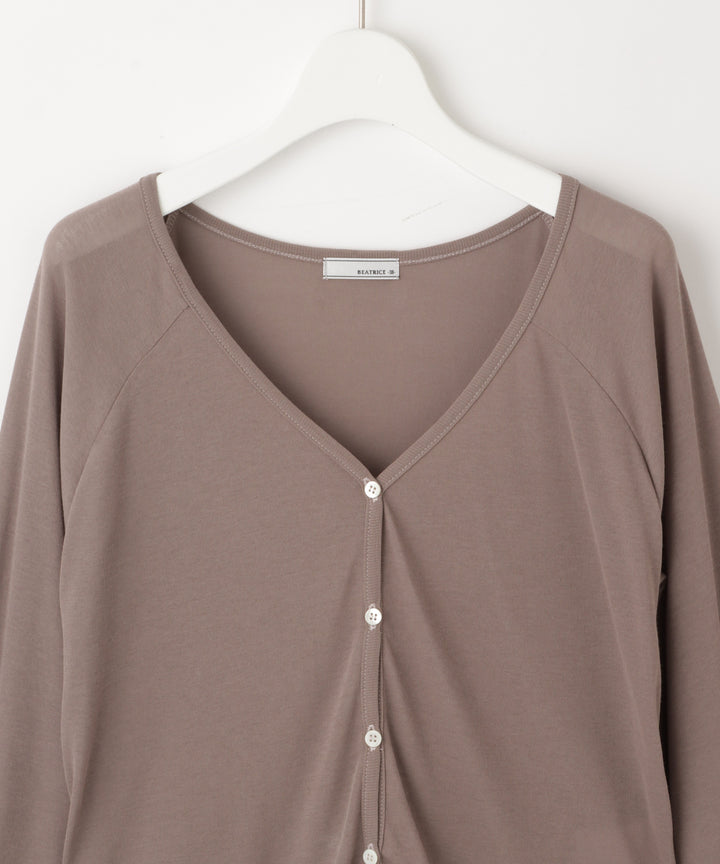 フライスカーディガン