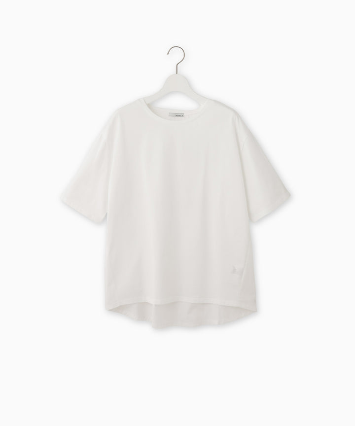 シルケット天竺メッセージプリントTシャツ