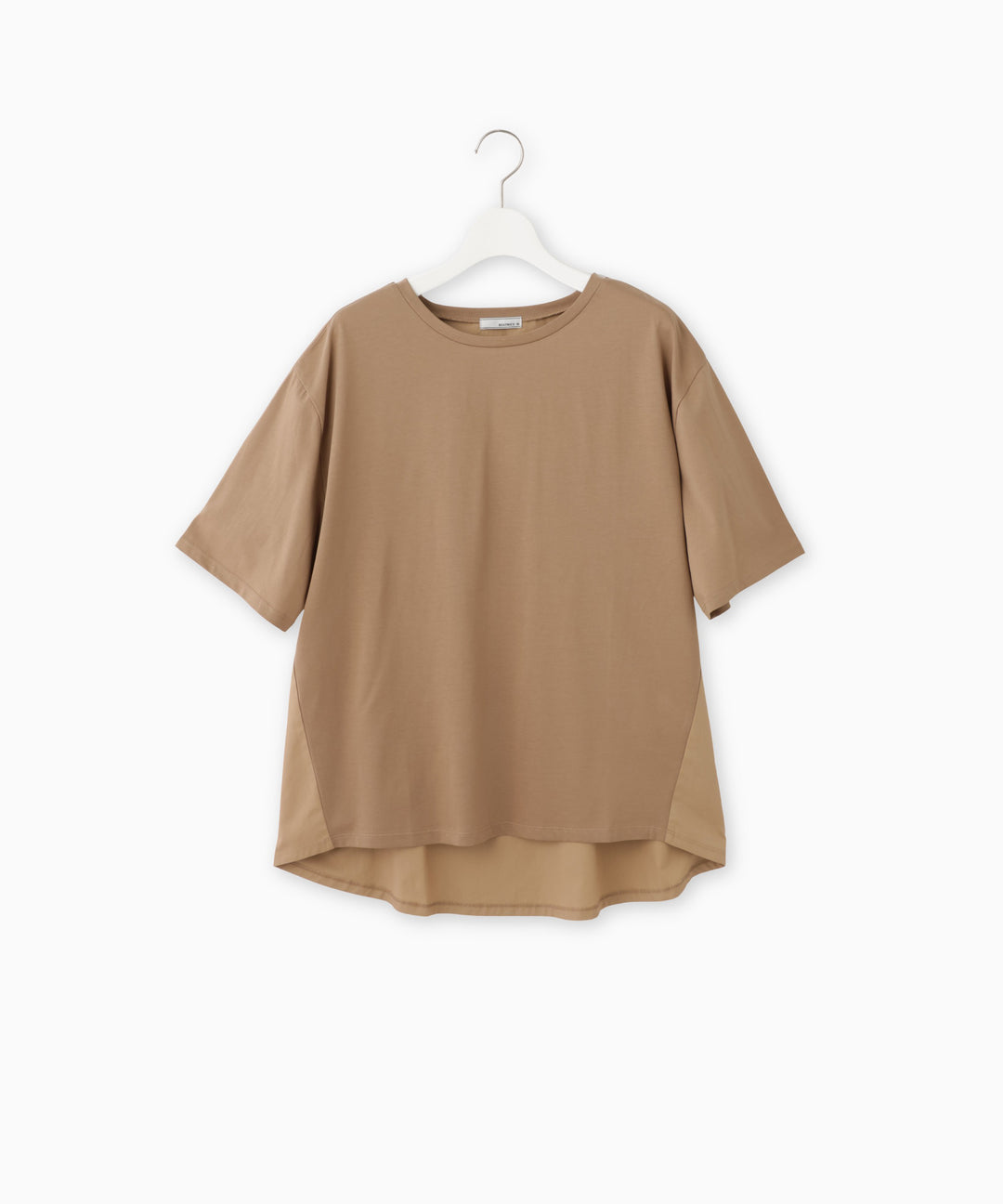 シルケット天竺メッセージプリントTシャツ