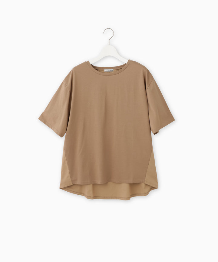 シルケット天竺メッセージプリントTシャツ