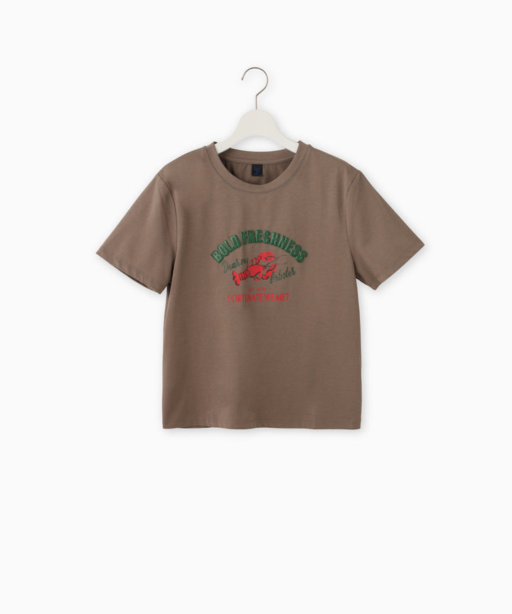 ロゴプリントTシャツ