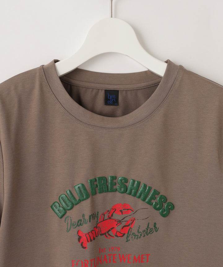 ロゴプリントTシャツ