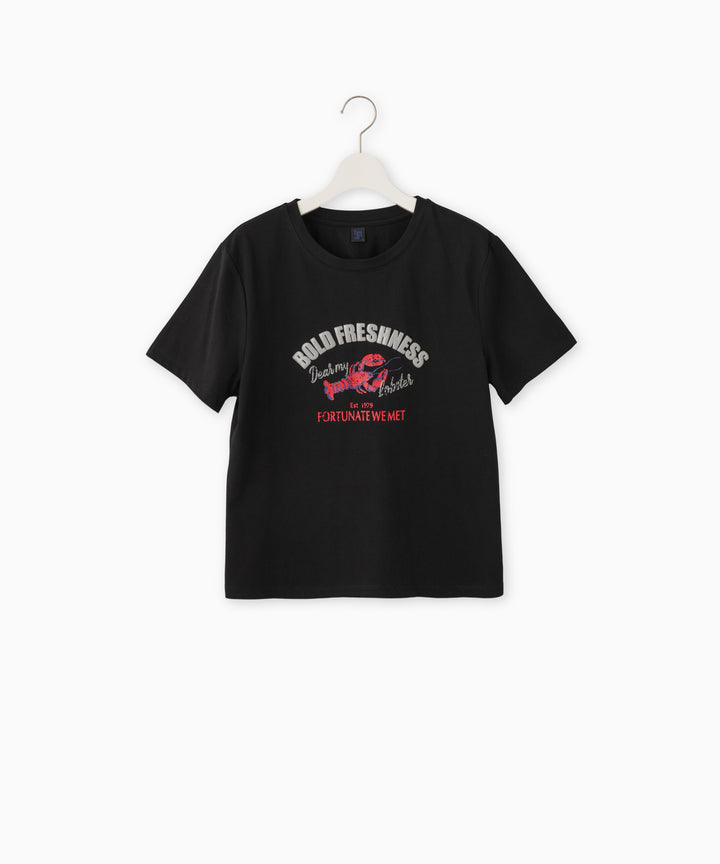 ロゴプリントTシャツ