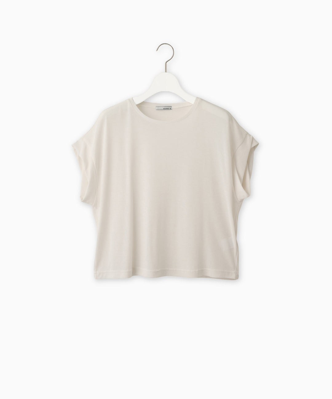 Cropped Crew Neck T-shirt