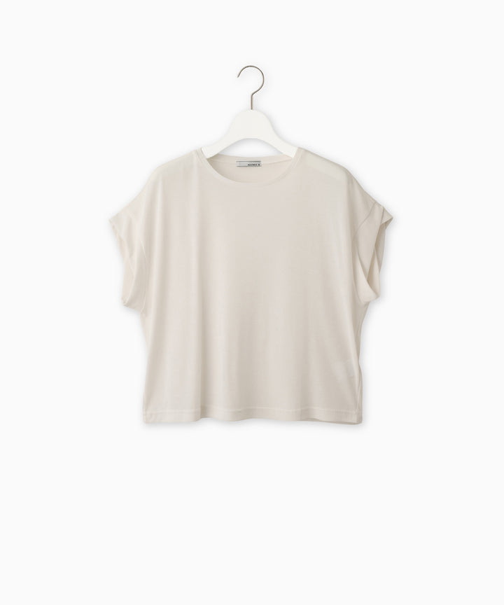 Cropped Crew Neck T-shirt