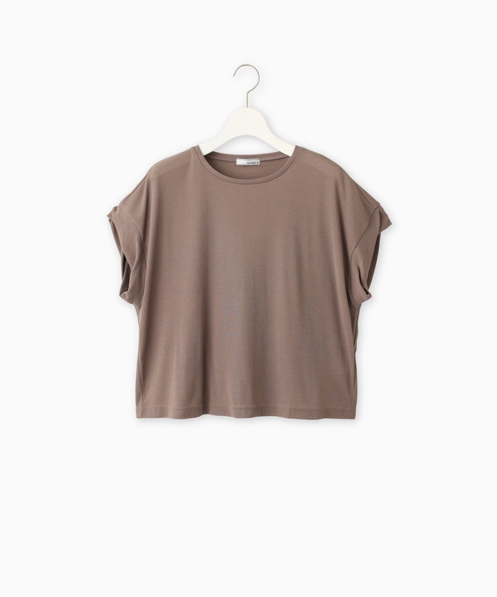 Cropped Crew Neck T-shirt