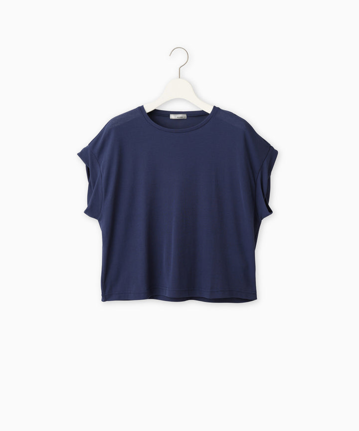 Cropped Crew Neck T-shirt