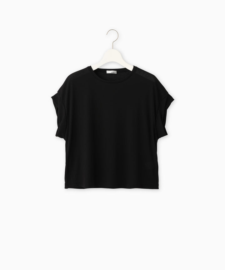 Cropped Crew Neck T-shirt
