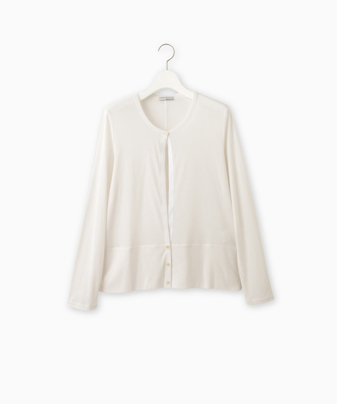 Crew neck cardigan