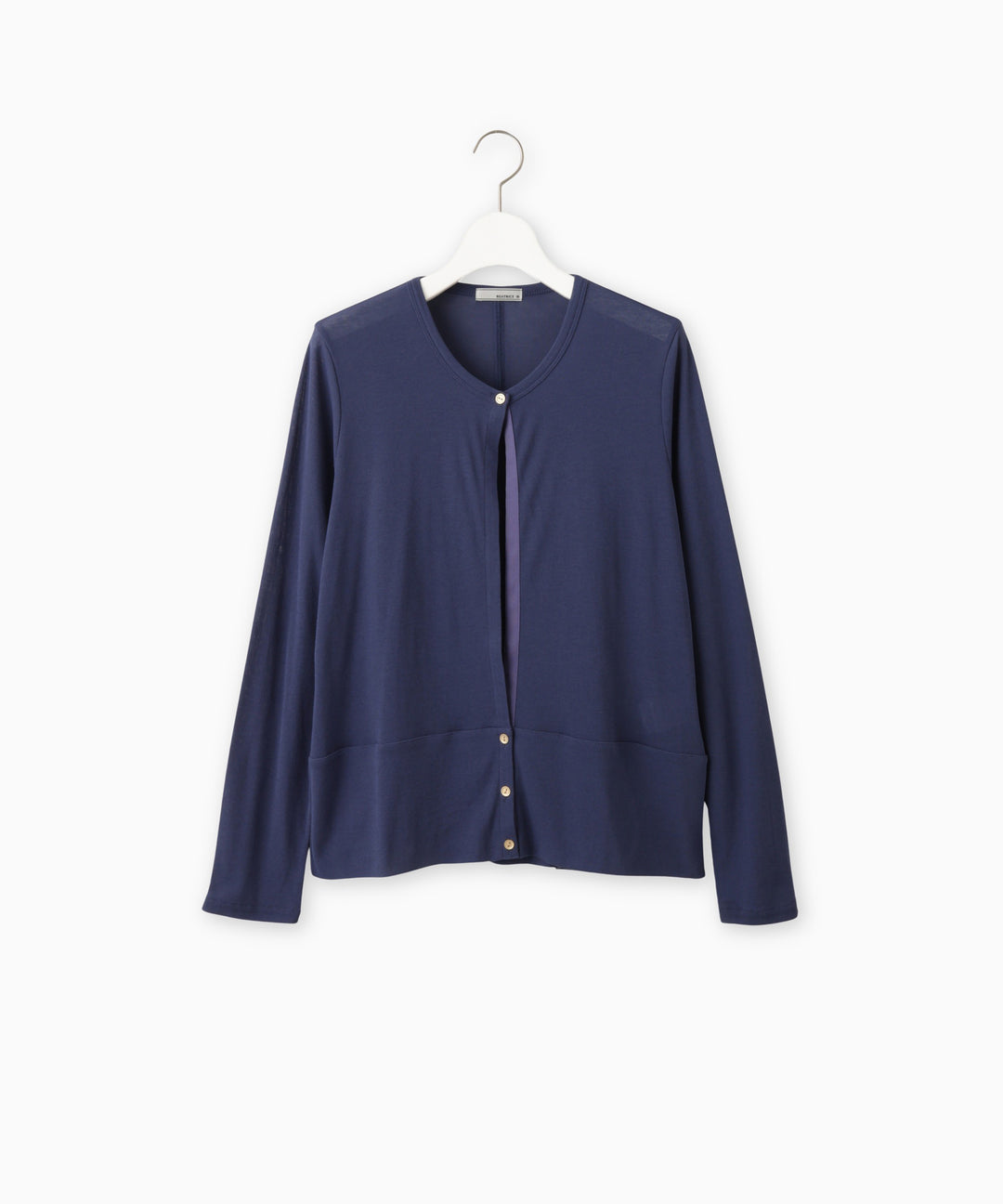 Crew neck cardigan