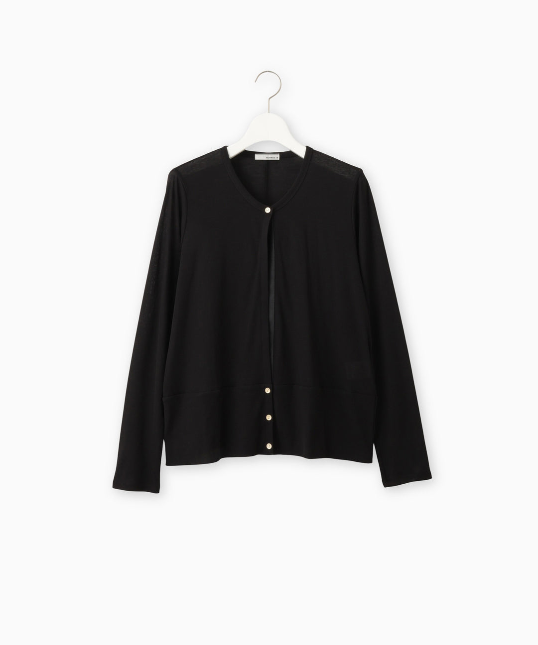 Crew neck cardigan