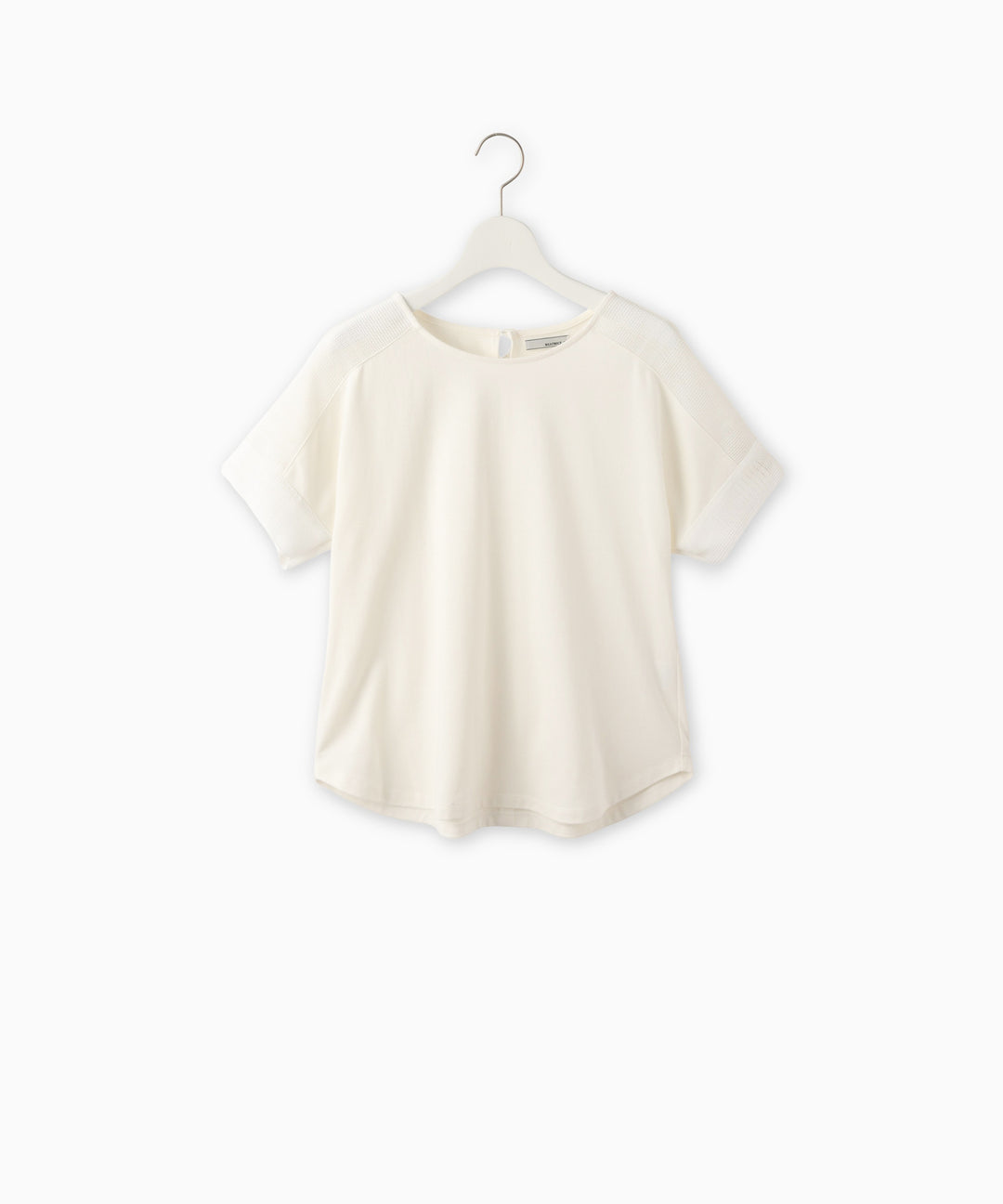 Mixed-Material Pullover